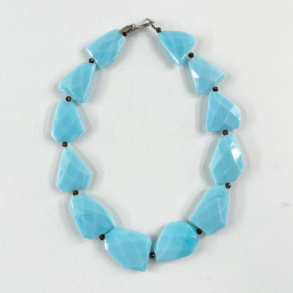Garnish Chunky Turquoise Necklace